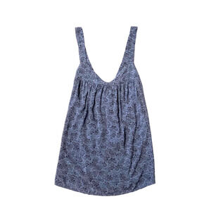 Gap Tank Top Women’s Size Tank Top Size L Blue Floral Cotton